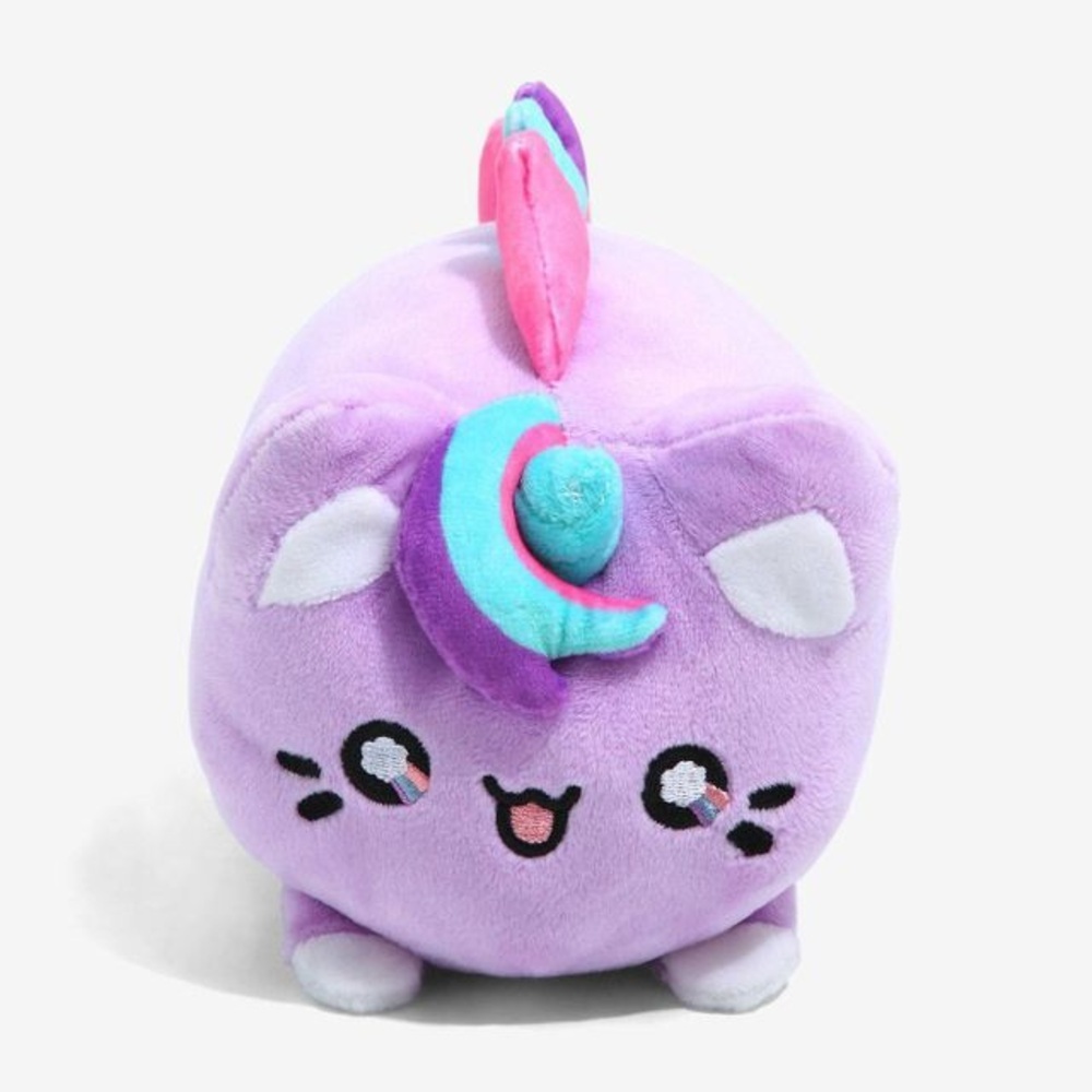 Aurora 14289 Tasty Peach Lavender Dream Meowchi squish plush stuffed animal